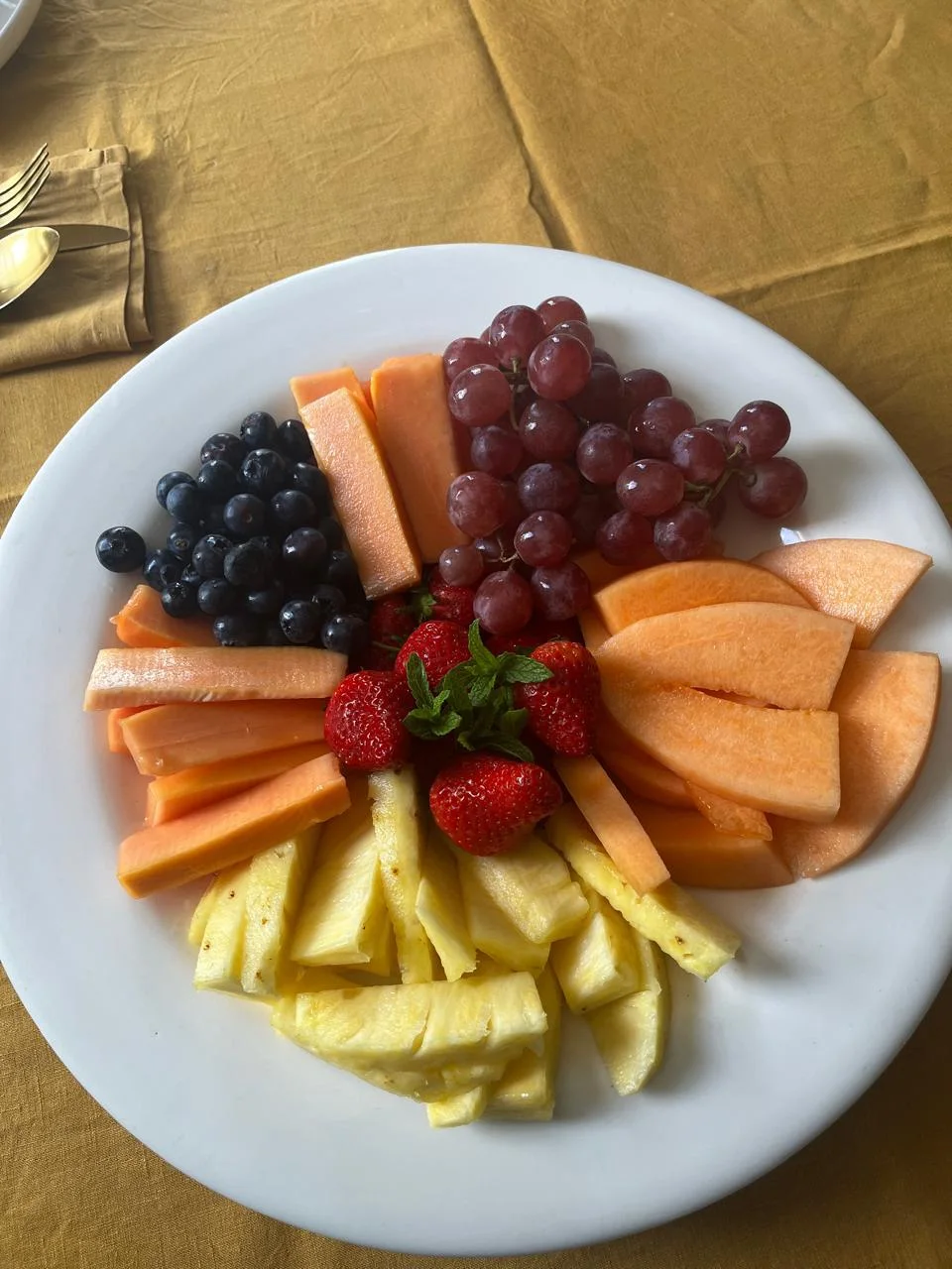 Breakfast at InAweStays, Gardens, Cape Town
